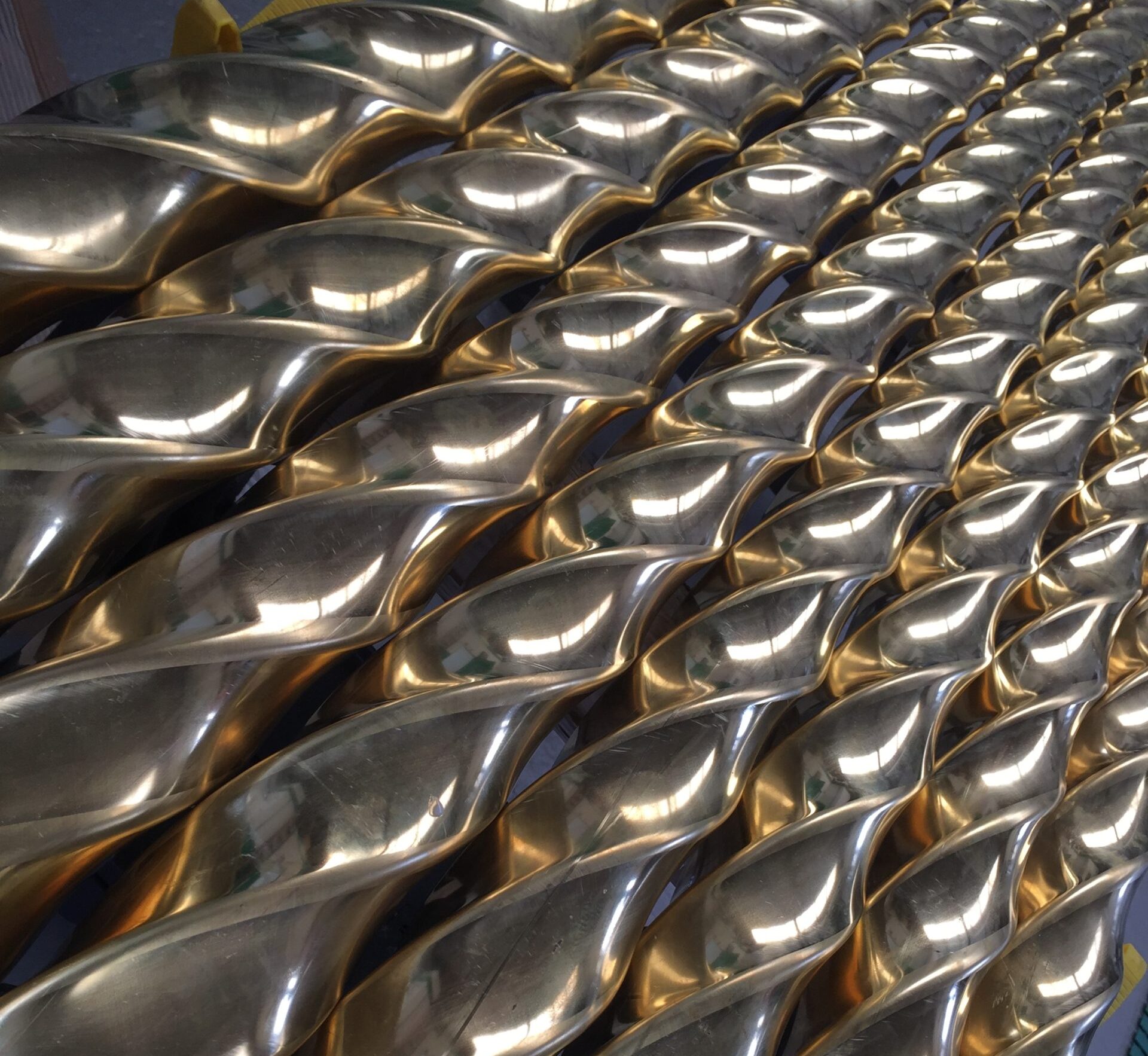 Twisted Square Tube Stainless Steel Tubes Timeless Tube